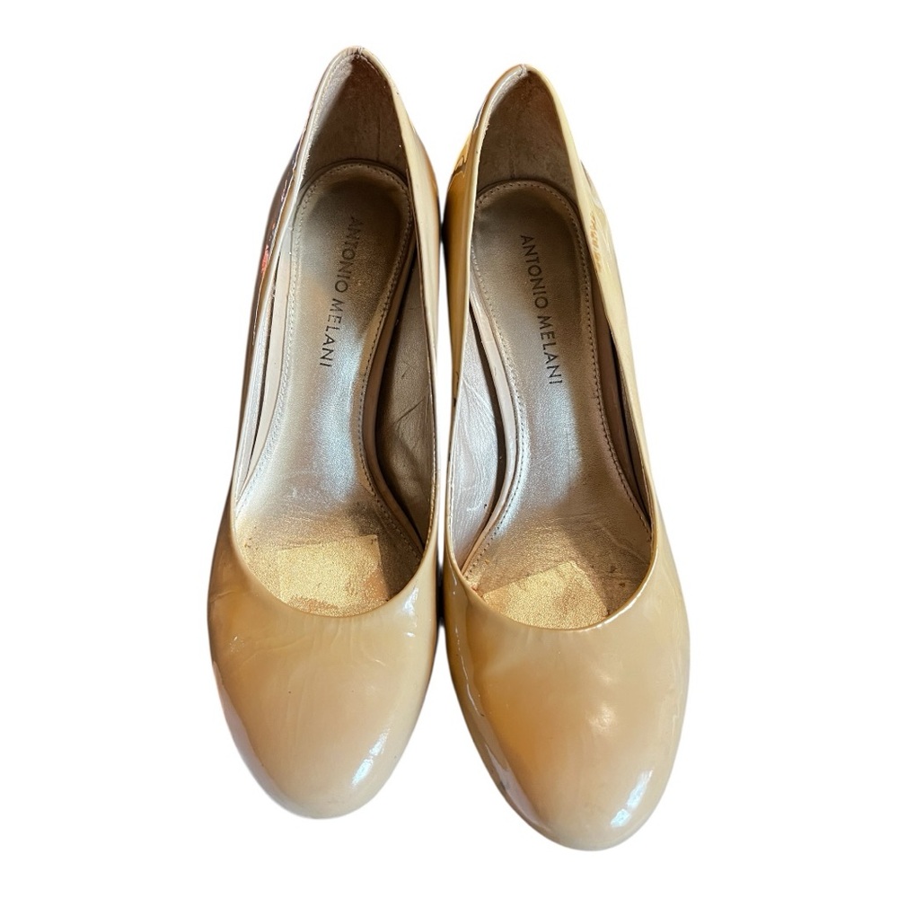 ANTONIO MELANI Tan Heels Classic Design